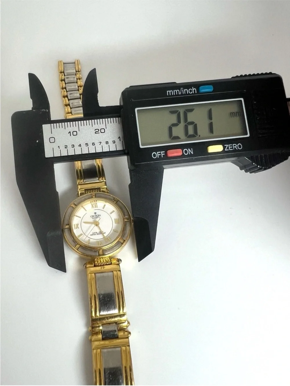 Croton Gold and Silver Two-Tone Ladies Quartz Watch
